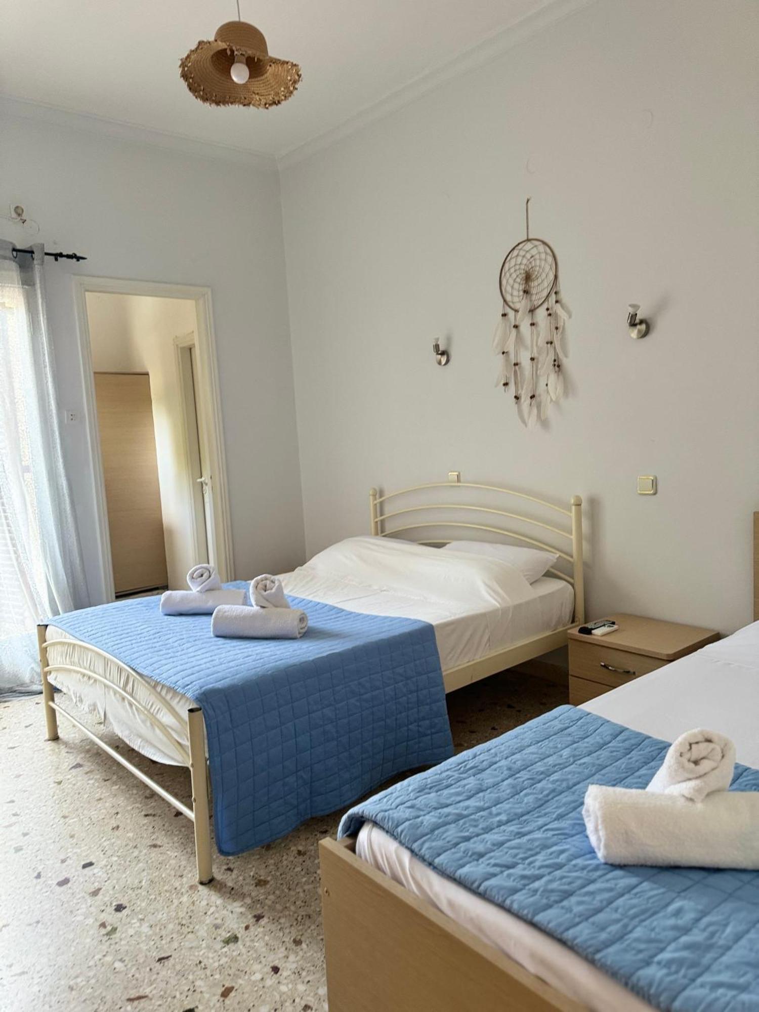 Santa Marina Rooms Agia Marina  ภายนอก รูปภาพ
